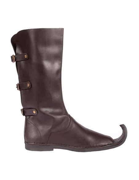 Bottes hautes pointues, Poulaines