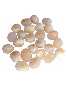 Ensemble de 25 runes à quartz