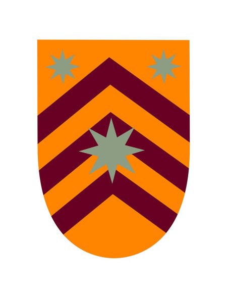 Bannière médiévale Étoiles sur les...