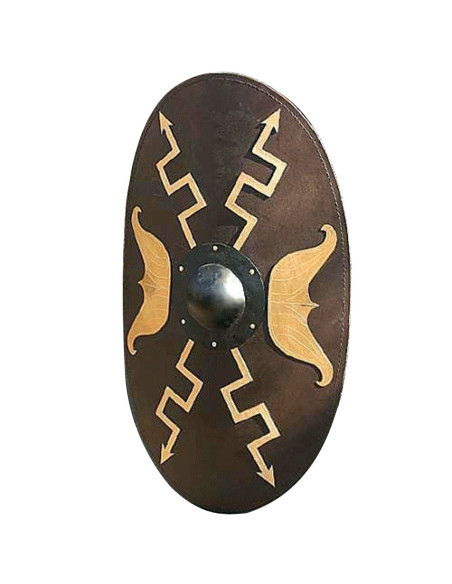 Bouclier ovale de la cavalerie romaine