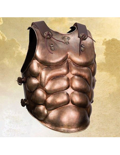 Cuirasse musclée du commandant romain
