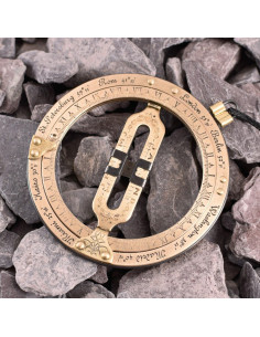 Cadran solaire Renaissance, laiton
