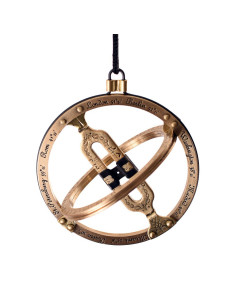 Cadran solaire Renaissance, laiton 2