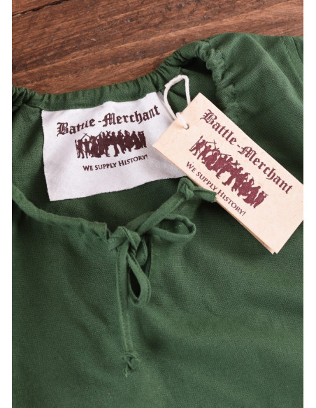 Robe viking verte Ana, fille