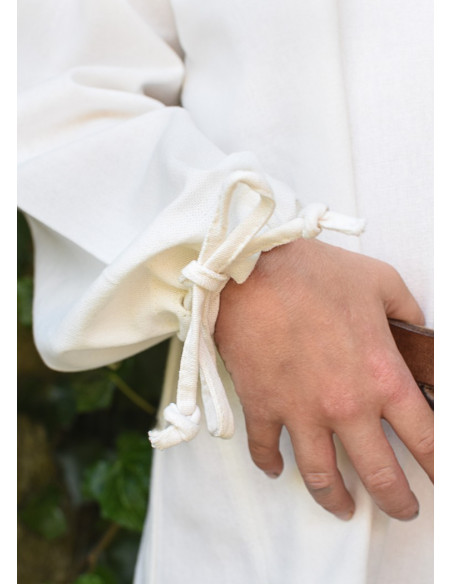 Robe viking blanche Ana, fille