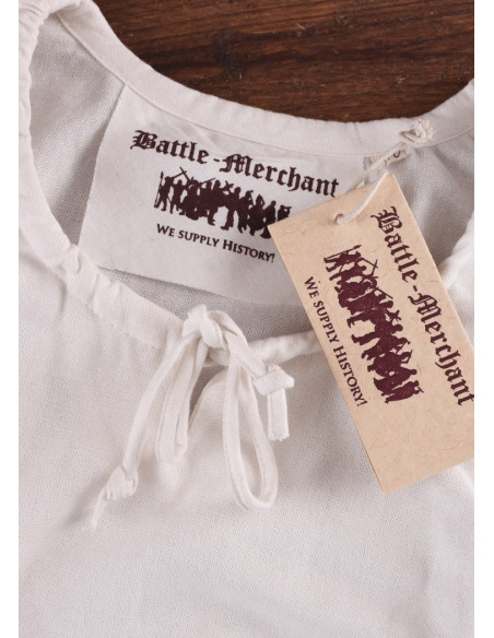 Robe viking blanche Ana, fille