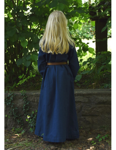 Robe viking Ana bleu, fille