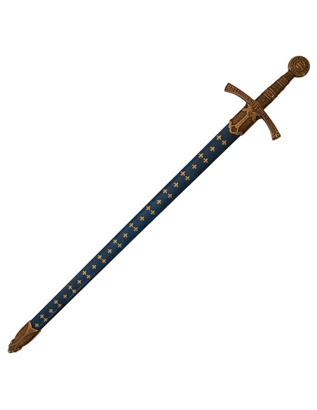Épée médiévale fleur de lys, France...