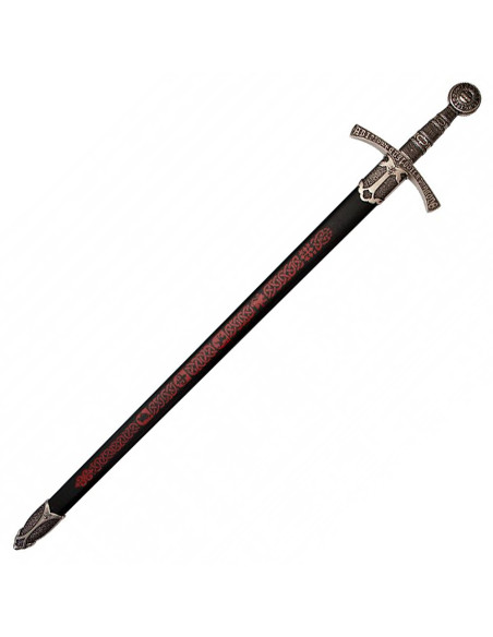 Épée médiévale Lion rampant, France...