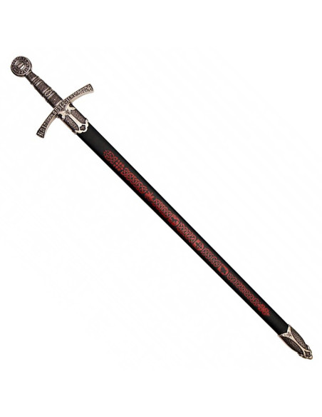 Épée médiévale Lion rampant, France...