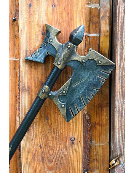 Hache en latex de la faction du Chaos