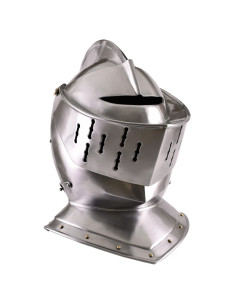 Casque Européen Justa, S. XVI