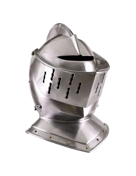 Casque Européen Justa, S. XVI