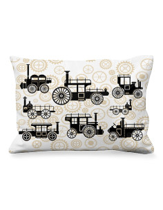 Coussin Rectangulaire Style Steam Punk