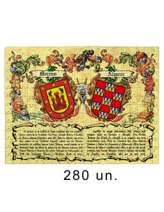 Puzzle Blasons héraldiques 2 Noms de famille