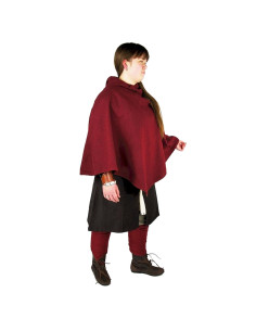 Viking Gugel Egill, laine rouge