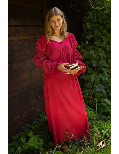 Tunique intérieure Lucrezia, rouge foncé