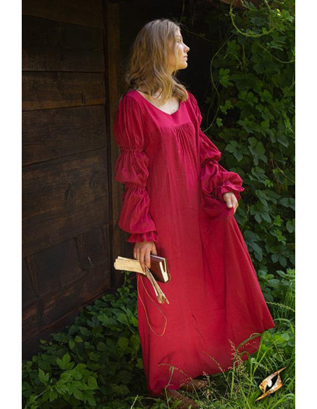 Tunique intérieure Lucrezia, rouge foncé