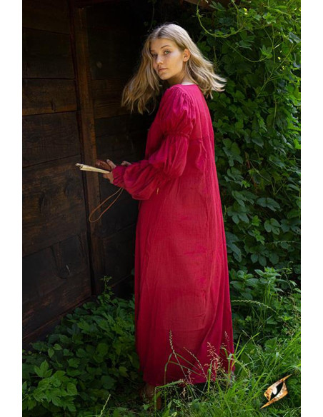 Tunique intérieure Lucrezia, rouge foncé