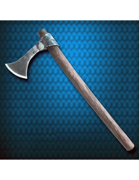 Hache médiévale Francisca, rustique