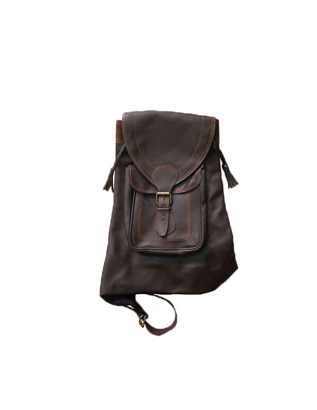 Pochette médiévale en cuir