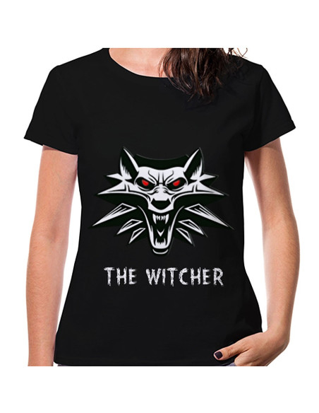 T-shirt The Witcher Woman, manches...