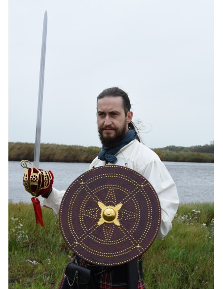 Épée de panier écossaise, année 1828