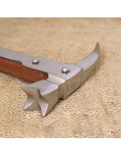 Marteau de guerre médiéval à bec de corbeau, (70,5 cm.) 2