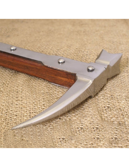 Marteau de guerre médiéval à bec de...