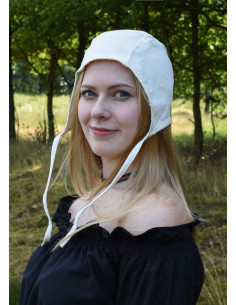 Bonnet de paysanne médiévale, différentes couleurs 2
