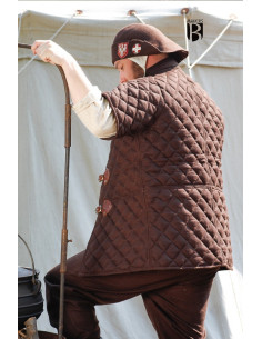 Crevette Donnergrund brune avec boucles 2