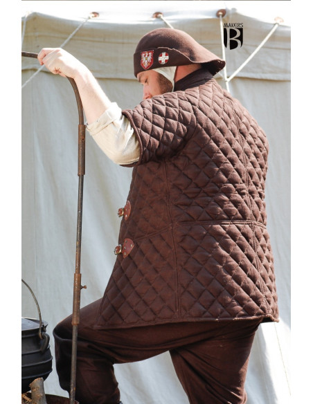 Crevette Donnergrund brune avec boucles