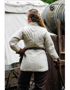 Greifenfels Crevette beige avec boutons 2