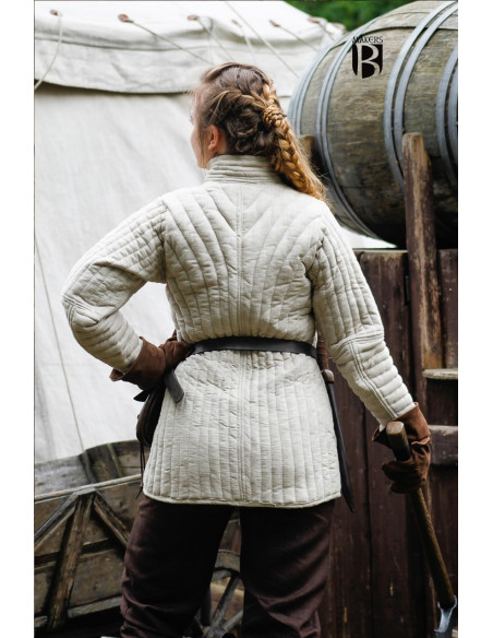 Greifenfels Crevette beige avec boutons