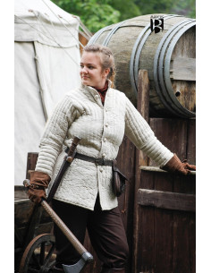 Greifenfels Crevette beige avec boutons