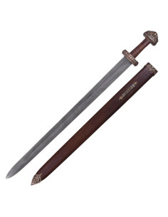 Viking Sword Eigg Island, acier de Damas