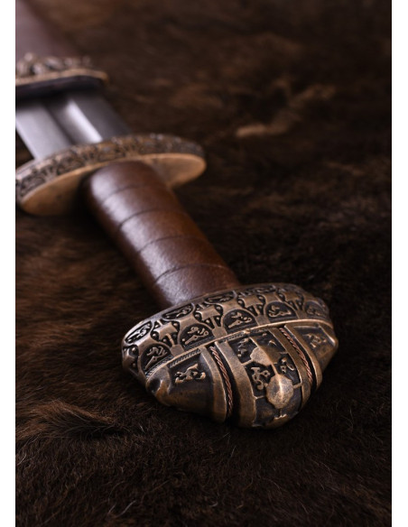 Viking Sword Eigg Island, acier de Damas