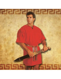 Tunique rouge de légionnaire romain