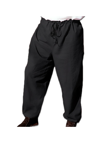 Pantalon médiéval avec cordon de serrage