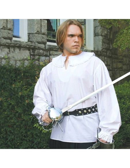 Chemise blanche Mousquetaire