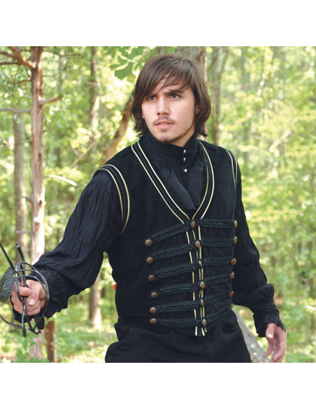 Gilet pirate en velours