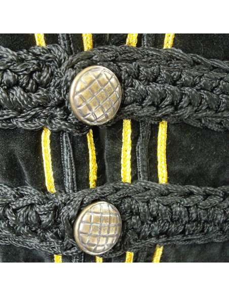 Gilet pirate en velours