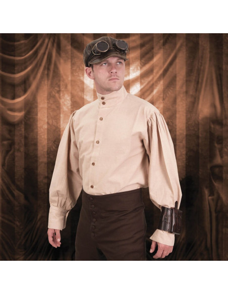 Chemise SteamPunk Engineer, coton