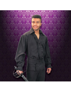 Chemise noire Don Juan