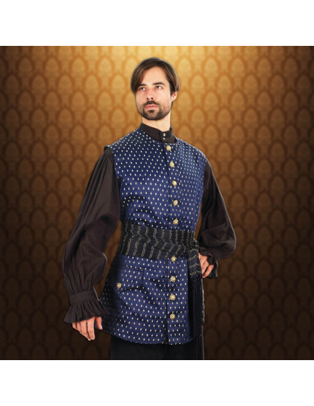 Gilet du pirate scélérat de la mer noire