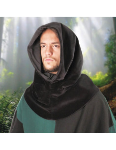 Chaperon de sorcier en velours