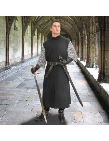 Longue tunique médiévale en coton