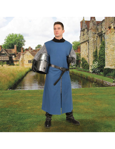 Longue tunique médiévale en coton