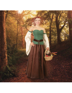 Robe médiévale Femme de la Forêt