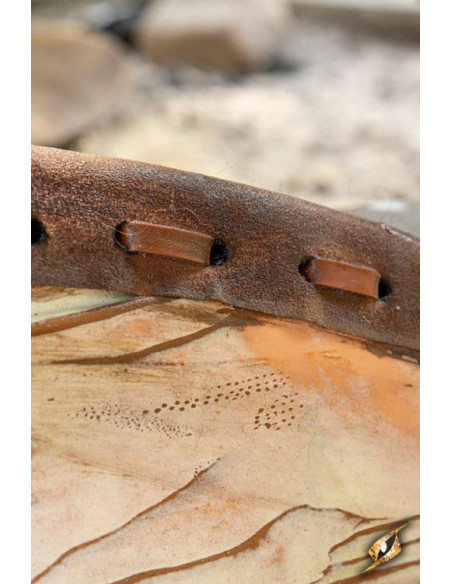 Bouclier Celtique Thegn Bleu-Blanc en...